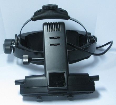 Operación conveniente del oftalmoscopio indirecto binocular recargable