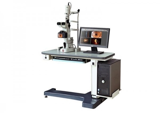Plataforma de funcionamiento del sistema del tratamiento de la imagen del microscopio de lámpara de raja para la diagnosis oftálmica