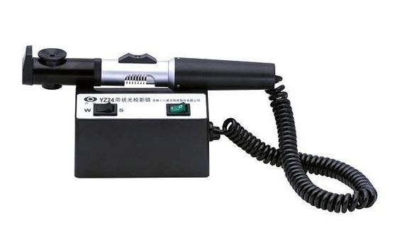 Filamento 360 de Retinoscope de la raya del microscopio de lámpara de raja YZ24 rotativo
