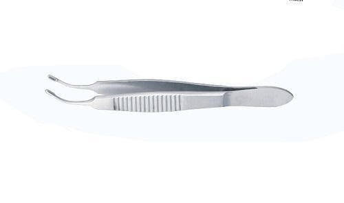 Fórceps del milímetro Capsulotomy de la talla 1.2×3 del Curette con extremidad oblonga curvada de la cuchara