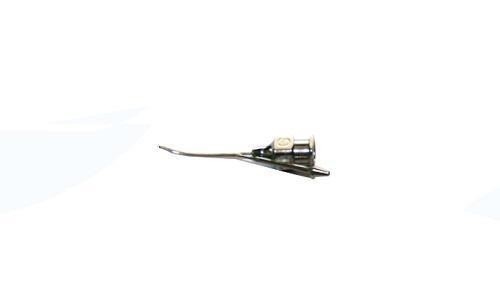 Cánula coaxial oftálmica curvada doble del instrumento quirúrgico I/A de los tubos