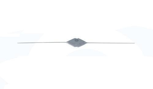 Punta de prueba lacrimal de los instrumentos oftálmicos no reutilizables materiales de la aleación de plata