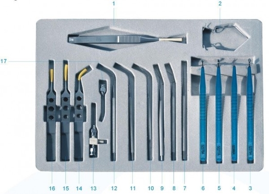 Instrumento SYX17 fijado para la cirugía de Phaco