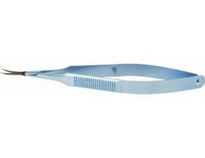 Pequeñas tijeras quirúrgicas de la trabécula con platear a Diamond Film Layer Surgical Instrument para la operación oftálmica