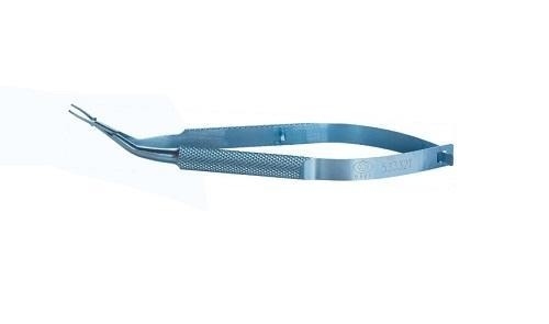 Fórceps oftálmico de la inserción de los accesorios de la extremidad 30° para el instrumento quirúrgico plegable de IOL para la operación oftálmica